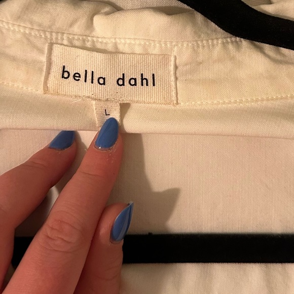 Tie Front Button Down - Picture 3 of 5